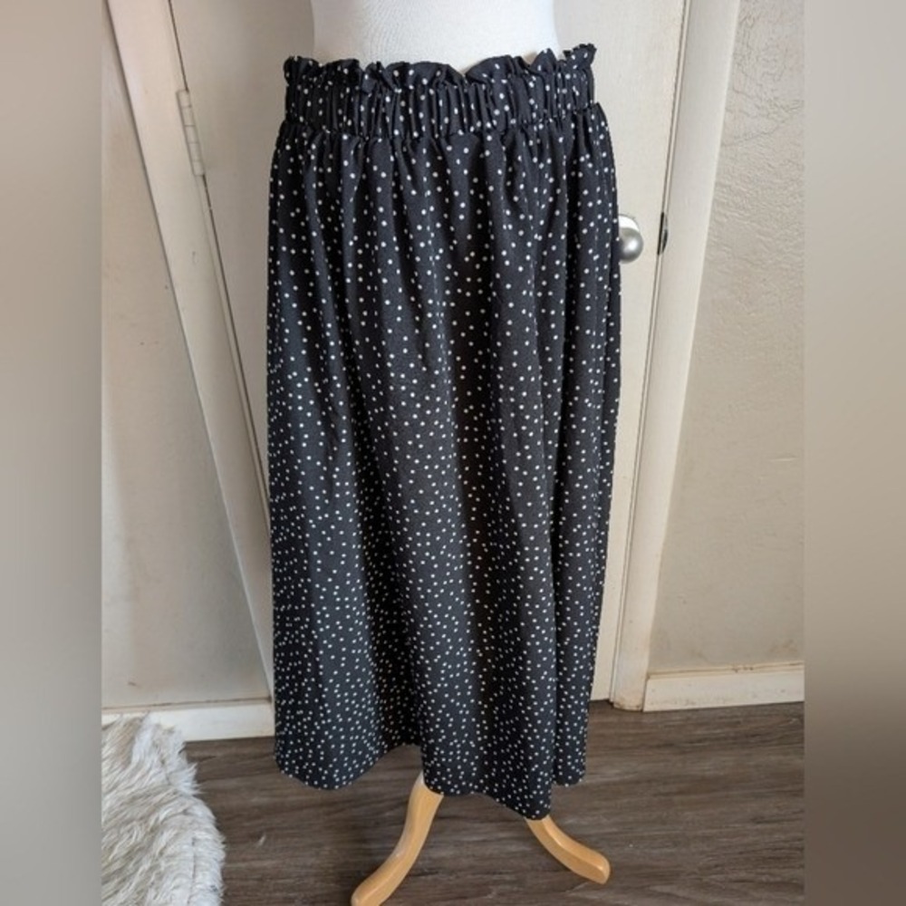 Nasty Gal Polka Dot‎ Midi Skirt